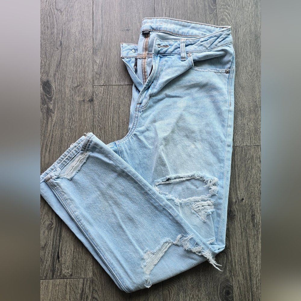 American Eagle Outfitters Light Blue Rigid Jeans-10